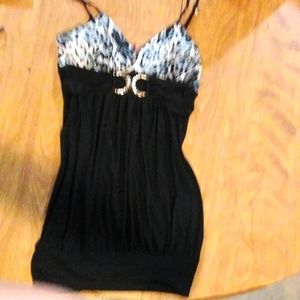 Fashion magazine mini dress